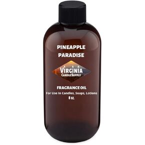 Pineapple Paradise Fragrance Oil (8 oz Bottle) for Candle Making, Soap Making, Tart Making, Room Sprays, Lotions, Car Fresheners, Slime, Bath Bombs, Warmers