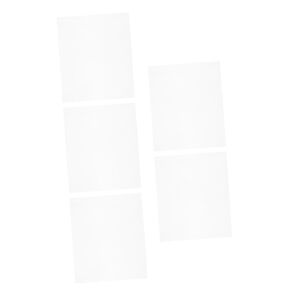 MAGICLULU 5pcs Acrylic Sheets DIY Panels for Crafting Photo Frame Replacement and Tabletop Protection Versatile Boards for Art Projects