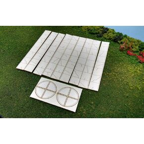 HO Scale Laser Cut Aged Sidewalk - 340 Scale Feet