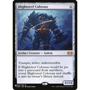 Magic: the Gathering - Blightsteel Colossus - The List
