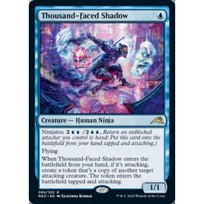 Magic: the Gathering - Thousand-Faced Shadow (086) - Kamigawa: Neon Dynasty