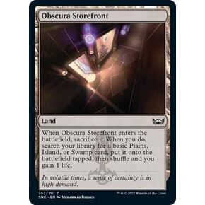 Magic: the Gathering - Obscura Storefront (252) - Streets of New Capenna