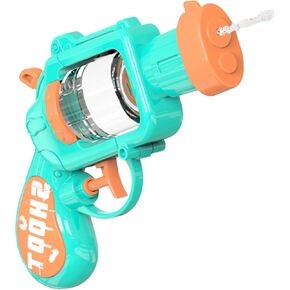 Alcohol Shot Gun for Party, Beverage Shooter Shot Glass for White Elephant Bachelor Party (Aqua)