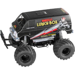 TAMIYA America, Inc 1/12 Lunch Box Monster Truck Kit, Black Edition, TAM58546