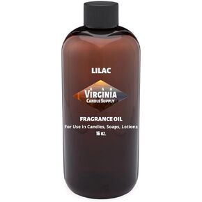 Lilac Fragrance Oil (16 oz Bottle) for Candle Making, Soap Making, Tart Making, Room Sprays, Lotions, Car Fresheners, Slime, Bath Bombs, Warmers…