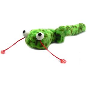 Kats'N Us Wiggle Worm Cat Toy (Green Color)