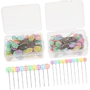 DOITOOL 200Pcs Durable Clip Sewing Pins Practical Buckle Pins for Craft Dressmaking and Alterations Safe and Materials for Womens Sewing Projects