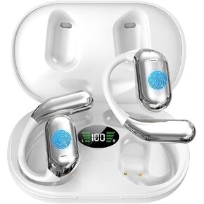 Translation Earbuds, 3-in-1 AI Language Translator with Premium Sound, 80H Playtime, Real-Time Translating Earbuds with Charging Case for Business, Learning, and Travel – Black (No Subscription Fee)