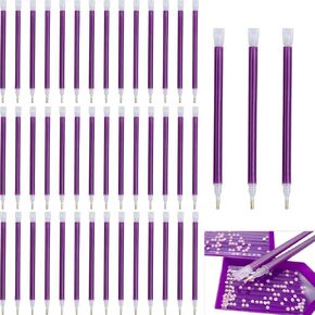 45pcs 5D Diamond Art Painting Pens,Red Diamond Embroidery Pen for DiamondRhinestone Painting DIY Craft