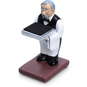 Pilarmuture Watch Display Stand Jewelry Organizer Astronaut Handmade Watch Holder Resin Figurine Jewelry Watch Storage Rack Eyeglass Holder for Office Home Decoration