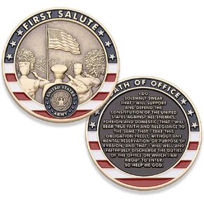 Army First Salute Challenge Coin - U nited States
