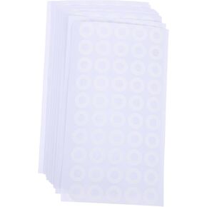 ARTIBETTER 1000pcs Circle Sticker Sheets Round Self-Adhesive Labels for Hole Reinforcement School Binder Paper Hole Punch Stickers