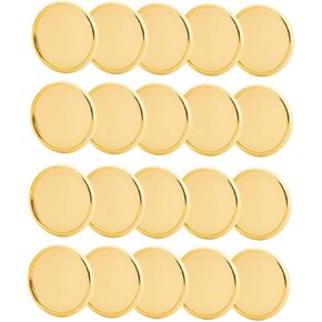 20pcs Binder Discs for Planners and Notebooks Sturdy Binding Disc Bound System Convenient Page Turning for Artists and Students