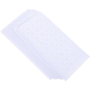 Paper Hole Sticker 1000pcs Round Self-Adhesive Labels Reinforcement for Binders Books Office