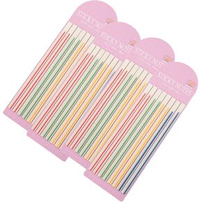 Books of Sticky Tabs for Notebooks Transparent Adhesive Reading Markers Page Highlight Strips for Annotation Study Tool for School and Office Use