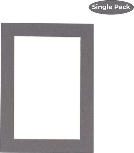 CountryArtHouse Navy Blue Acid Free 11x14 Picture Frame Mats with White Core Bevel Cut for 8.5x11 Pictures - Fits 11x14 Frame - One Mat in Saudi Arabia