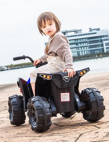 4 Wheeler for Kids, 12V Battery Powered Ride On ATV, Electric 4 Wheeler Quad ATV Car with MP3, USB, LED Headlight Ride On Toys for Kids 3-6 Years (Pink) in Saudi Arabia