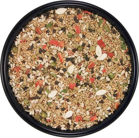 SLEEK & SASSY Garden Small Hookbill No Sunflower Bird Food for Lovebirds, Cockatiels, Quaker Parrots & Small Conures (4 lbs.) in Saudi Arabia