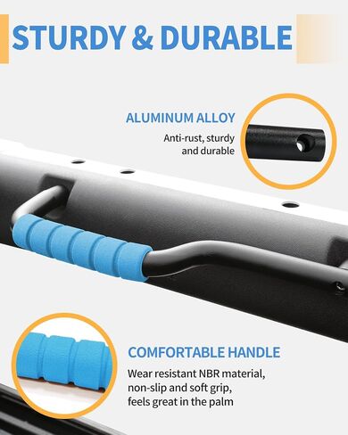 Bronco Front & Rear Roll Bar Grab Handles Compatible with 2023 2024 New Ford Bronco 2021 2022 4 Door, Aluminum Alloy Grip Handles Bronco Interior Accessories, 4 Pack(Not Fit Bronco Sport) in Saudi Arabia