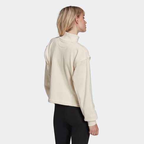 adidas Originals Women's Adicolor Clean Classics Half Zip Sweatshirt in Kuwait