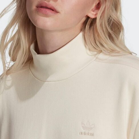 adidas Originals Women's Adicolor Clean Classics Half Zip Sweatshirt in Kuwait