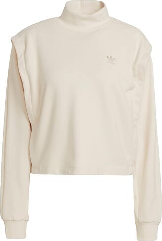 adidas Originals Women's Adicolor Clean Classics Half Zip Sweatshirt in Kuwait