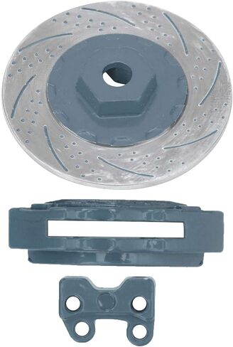 BNINETEENTEAM 4PCS محاكاة أقراص الفرامل المعدنية تتناسب مع 1/10 RC CAR PARTS (أخضر) in Saudi Arabia