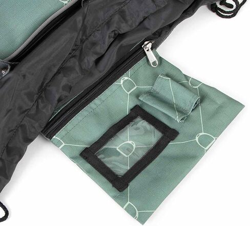 Jeffers Poplar Head Grooming Bag – Horse Grooming Organizer Tote with Pockets for Brushes, Tools, Clippers, Shampoo, Detangler – Stable Barn Kit Carrier for Horses, Pets, Merlot Snaffles & Irons in Saudi Arabia