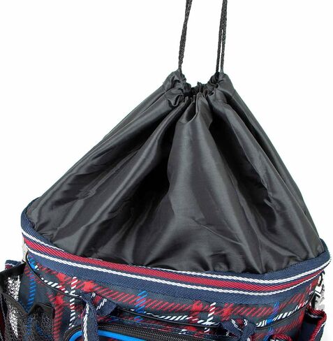 Jeffers Poplar Head Grooming Bag – Horse Grooming Organizer Tote with Pockets for Brushes, Tools, Clippers, Shampoo, Detangler – Stable Barn Kit Carrier for Horses, Pets, Merlot Snaffles & Irons in Saudi Arabia