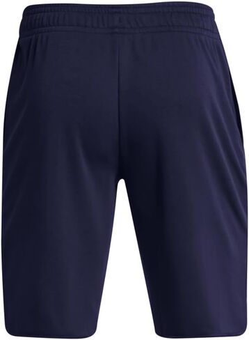 Under Armour Men's Rival Terry Shorts, (410) Midnight Navy / / Onyx White, X-Large in Saudi Arabia