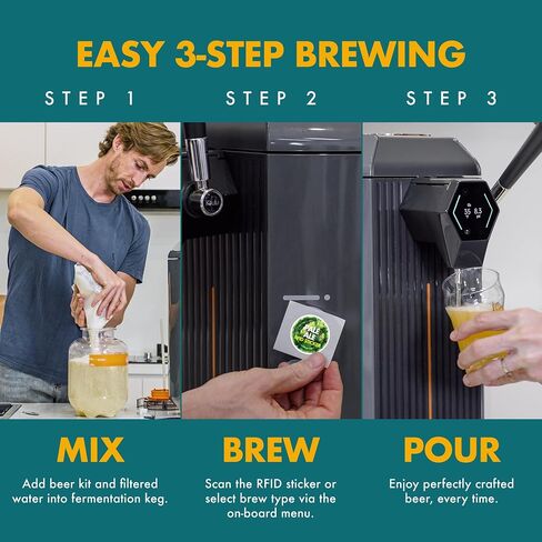 S1 All-In-One Automated Home Craft Beer Brewer in Saudi Arabia