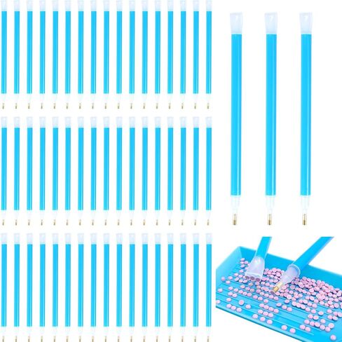 45pcs 5D Diamond Art Painting Pens,Red Diamond Embroidery Pen for DiamondRhinestone Painting DIY Craft in Kuwait