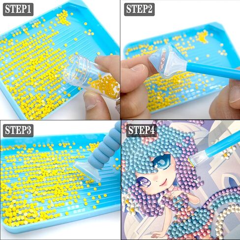 45pcs 5D Diamond Art Painting Pens,Red Diamond Embroidery Pen for DiamondRhinestone Painting DIY Craft in Kuwait