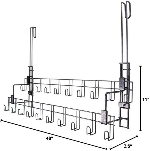 Schneiders Pro Portable Tiered Bridle و Tack Racks | تخزين Tack Horse متعدد المستويات للحظيرة والعروض | فولاذ مقاوم للصدأ مع تركيب مرن in Kuwait