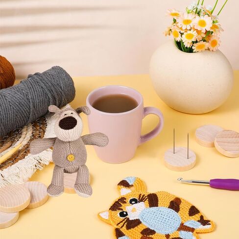 10sets Doll Wooden Base حامل إبرة مزدوجة ، دمية خشبية لدمى الكروشيه ، التماثيل الخشبية قاعدة دمية عرض قاعدة عرض منزل ديكور ، حاملات ، أشياء مصغرة قابلة للتحصيل in Saudi Arabia