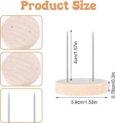 10sets Doll Wooden Base حامل إبرة مزدوجة ، دمية خشبية لدمى الكروشيه ، التماثيل الخشبية قاعدة دمية عرض قاعدة عرض منزل ديكور ، حاملات ، أشياء مصغرة قابلة للتحصيل in Saudi Arabia