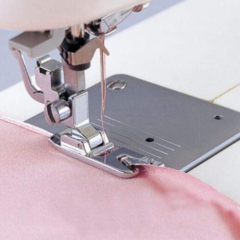 Narrow Rolled Hem Presser Foot Set - Includes 3mm, 4mm and 6mm for Most Brother, Singer, Janome, Juki, Babylock, Elna, Kenmore, White, Necchi, and More Low Shank Sewing Machines in Saudi Arabia