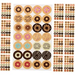 Gadpiparty 20pcs Loose Leaf Hole Repair Labels Tear-Resistant Reinforcement Stickers for Binders Notebooks and Scrapbooks Decorative Page Hole Protectors for Quick Repairs Easy to Use and