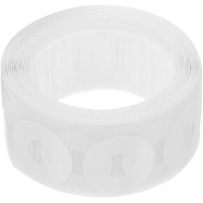 Angoily Hole Punch Stickers Roll of Pcs Reinforcement Labels for Binder Easy Repair Stickers for Paper Holes