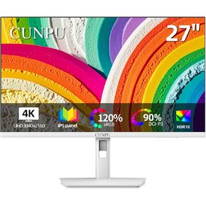 Pink Computer Monitor, 27 inch 1080p 165Hz (Supports 144Hz) Kawaii Gaming Monitor, VA Panel 1500R Curved PC Monitor, AMD Free-Sync, Built-in Speaker, Tilt Adjustment, HDMI, DisplayPort, R27FP
