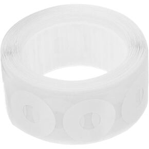 ARTIBETTER Hole Stickers for Binder Paper Pcs PVC Reinforcement Stickers Easy to Apply for Ring Binder Hole Repair
