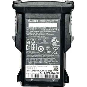 Original Zebra MC93 Battery - BTRY-MC93-STN-01 - MC9300 6600mAh Battery Pack BT-000370