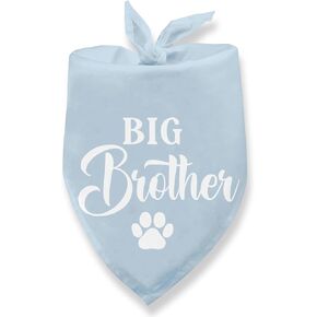 Big Brother Dog Bandana Pregnancy Announcement Big Brother Bandana Gender Reveal Baby Announcement Dog Scarf for Small and Medium Cats Dogs