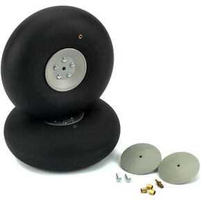 Du-Bro 550RV 5-1/2" Diameter Big Wheel (2-Pack)
