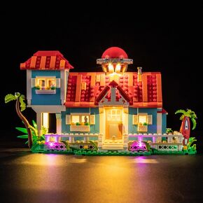 LIGHTAILING Light for Lego-43268 Lilo and Stitch Beach-House - Led Lighting Kit Compatible with Lego Building Blocks Model - NOT Included The Model Set