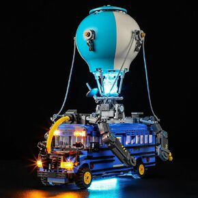 BRIKSMAX 2.0 Light Kit for Lego-Battle Bus -Innovative Led Lighting Compatible with Lego Fortnite 77073 - Not Included Model Set