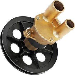 3858847 Sea Water Pump 6.5" Pulley Fits for Volvo Penta OMC for MD thru NC 1994-1996 Replaces OE 3855778 3852398 3851623