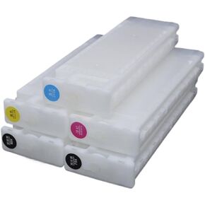 5Color 700ML T6941-T6945 Ink Cartridge with Chip and Ink Bag Compatible with Wide Format Printers T3070 T5070 T7070 T3270 T5270 T7270