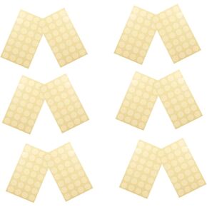 Angoily Hole Punch Reinforcement Stickers 12 Sheets Binder Reinforcement for Journal and Planner