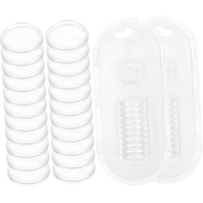 44pcs Plastic Discbound Notebook Rings Abs Material 11pcs/kit for DIY Planners Ring Disc Planner